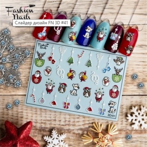 FASHION NAILS 3D SLIDER 41